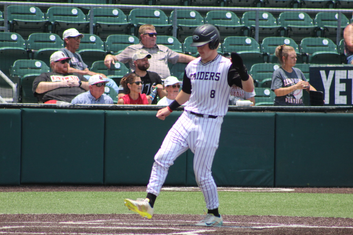 Texarkana Liberty-Eylau Canyon Randall 4A UIL state semifinals Texas baseball playoffs 060723 Andrew McCulloch 125